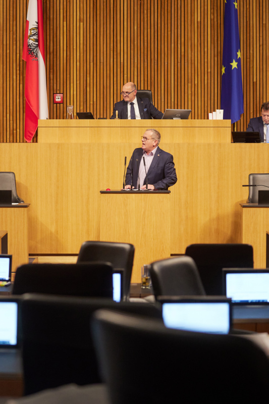 Am Rednerpult Nationalratsabgeordneter Klaus Köchl (SPÖ)