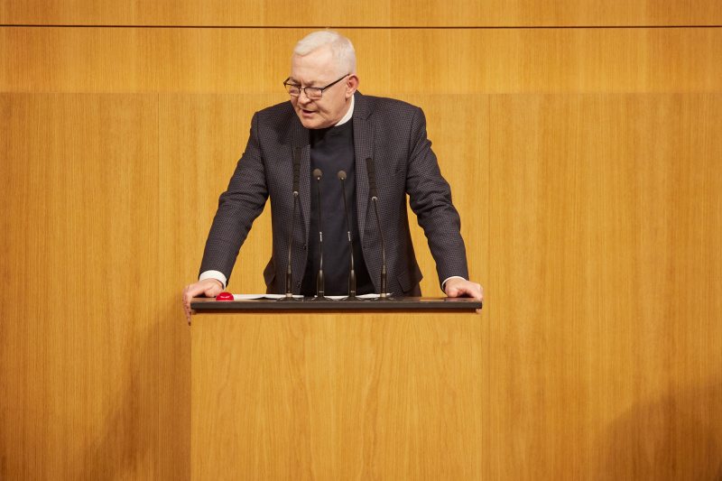 Am Rednerpult Nationalratsabgeordneter Martin Graf (FPÖ)