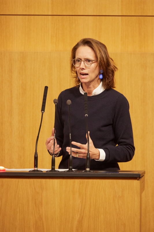 Am Rednerpult Nationalratsabgeordnete Maria Theresia Niss (ÖVP)