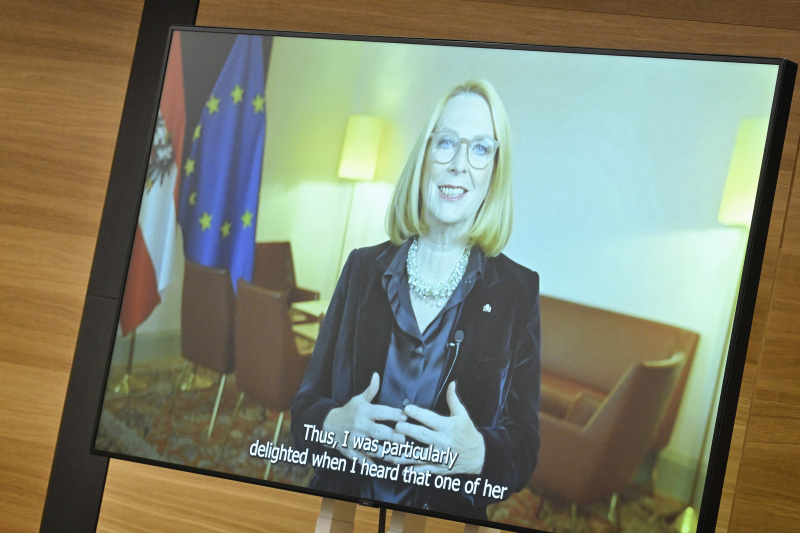 Videobotschaft Zweite Nationalratspräsidentin Doris Bures (SPÖ)