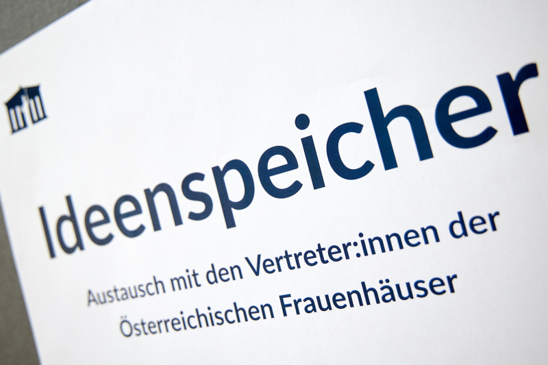 Austausch mit den Vertreter:innen der Österreichischen Frauenhäuser