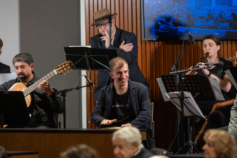 Musikalische Umrahmung  Ensemble Ohrenklang