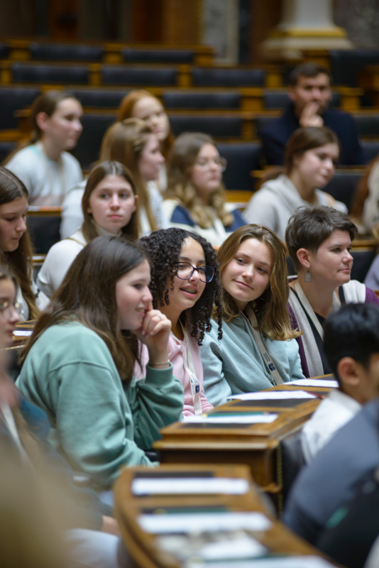 Blick Richtung Schüler:innen