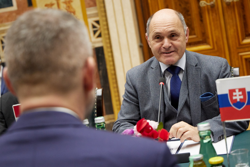 Arbeitsgespräch. Nationalratspräsident Wolfgang Sobotka (ÖVP)