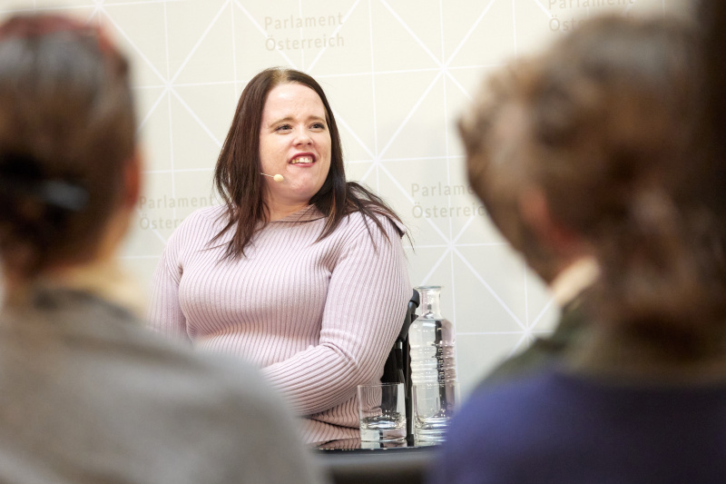 Expertin für Barrierefreiheit Melanie Wimmer