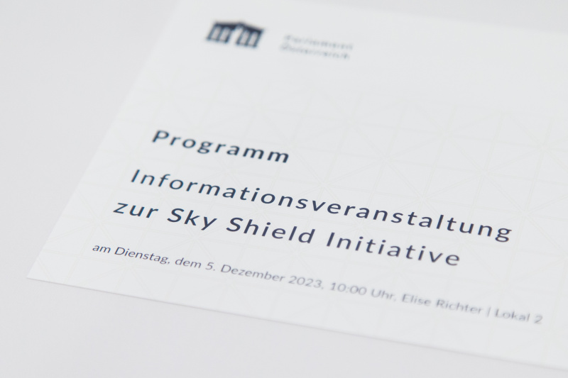 Programm zur Informationsveranstaltung