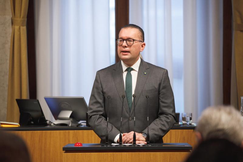Am Rednerpult: Bundesrat Matthias Zauner (ÖVP)