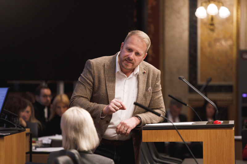 Am Rednerpult: Bundesrat Markus Leinfellner (FPÖ)
