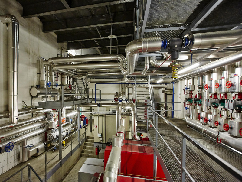 Heizungszentrale - Kesselhaus Nord