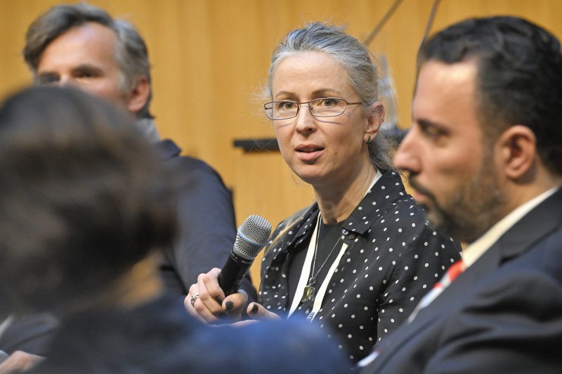 Panel 3 DIALOG verbindet - Jugend & Zukunft - Perspektiven und Visionen. Medienbeauftragte im Schulverein Komensky Melanie Juriga