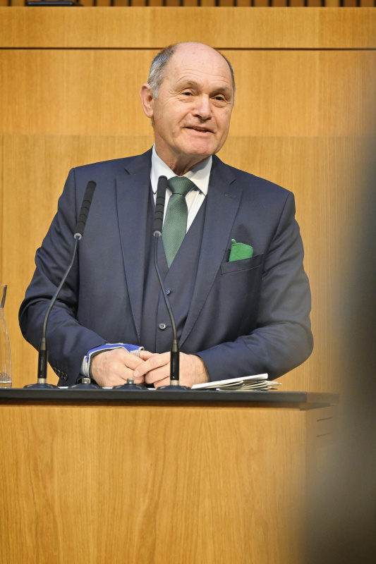 Eröffnungsworte. Nationalratspräsident Wolfgang Sobotka (ÖVP)