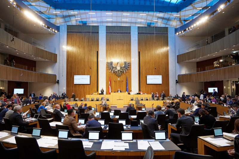 Nationalratspräsident Wolfgang Sobotka (ÖVP) am Präsidium