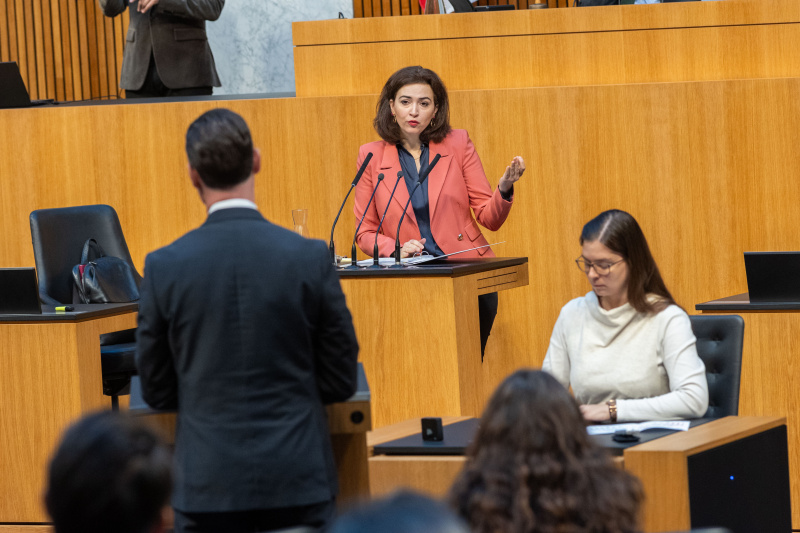 Fragebeantwortung Justizministerin Alma Zadic (GRÜNE)