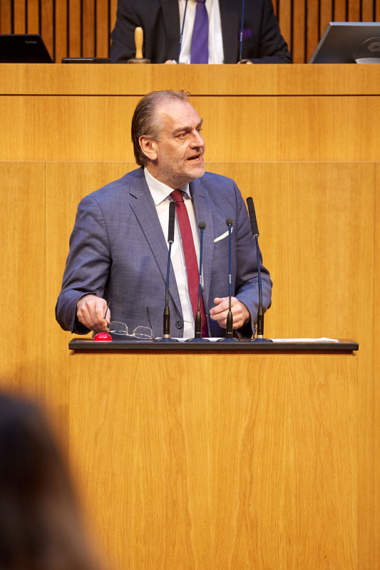 Am Rednerpult Nationalratsabgeordneter Andreas Kollross (SPÖ)
