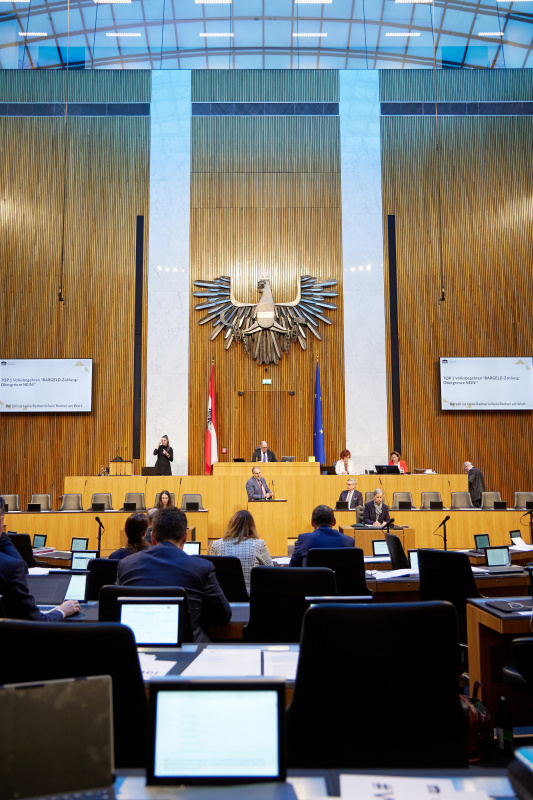 Am Rednerpult Nationalratsabgeordneter Andreas Kollross (SPÖ)