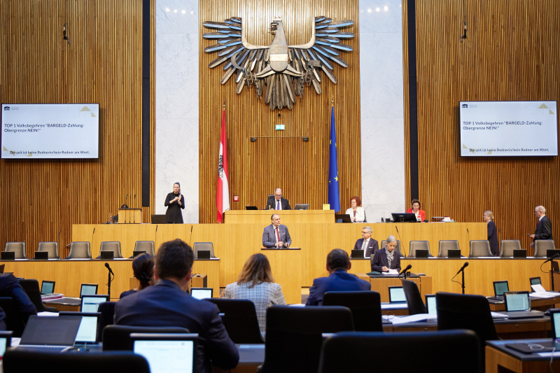 Am Rednerpult Nationalratsabgeordneter Andreas Kollross (SPÖ)