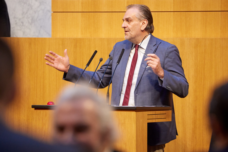 Am Rednerpult Nationalratsabgeordneter Andreas Kollross (SPÖ)