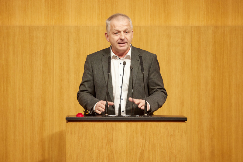 Am Rednerpult Nationalratsabgeordneter Nikolaus Prinz (ÖVP)