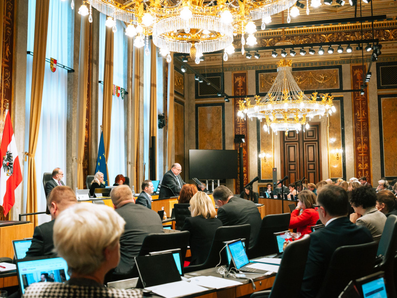 Am Rednerpult Bundesrat Michael Bernard (FPÖ)