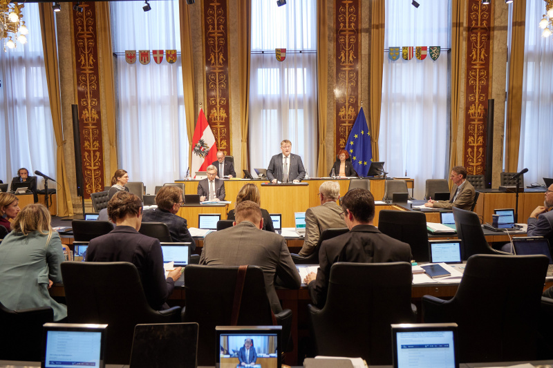Am Rednerpult Bundesrat Markus Steinmaurer (FPÖ)