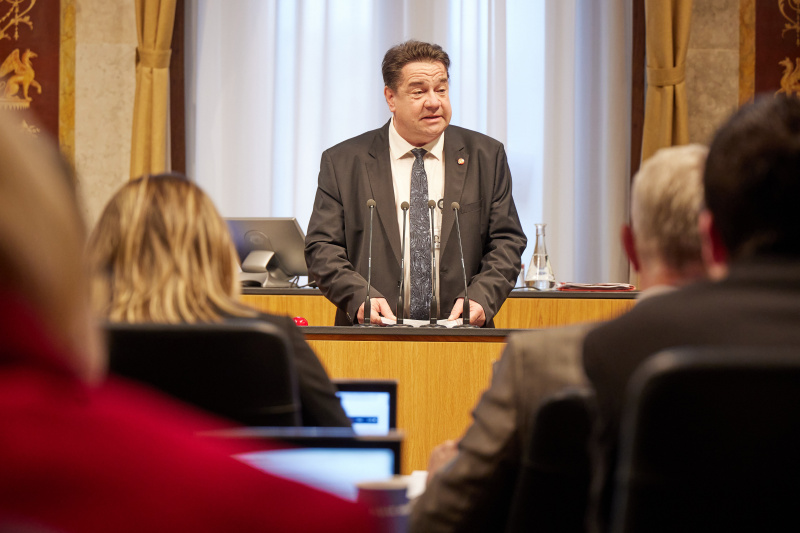 Am Rednerpult Bundesrat Klemens Kofler (FPÖ)