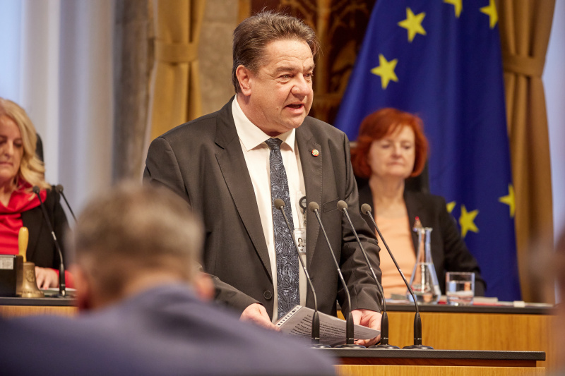 Am Rednerpult Bundesrat Klemens Kofler (FPÖ)