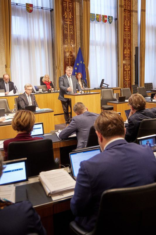 Am Rednerpult Bundesrat Markus Steinmaurer (FPÖ)