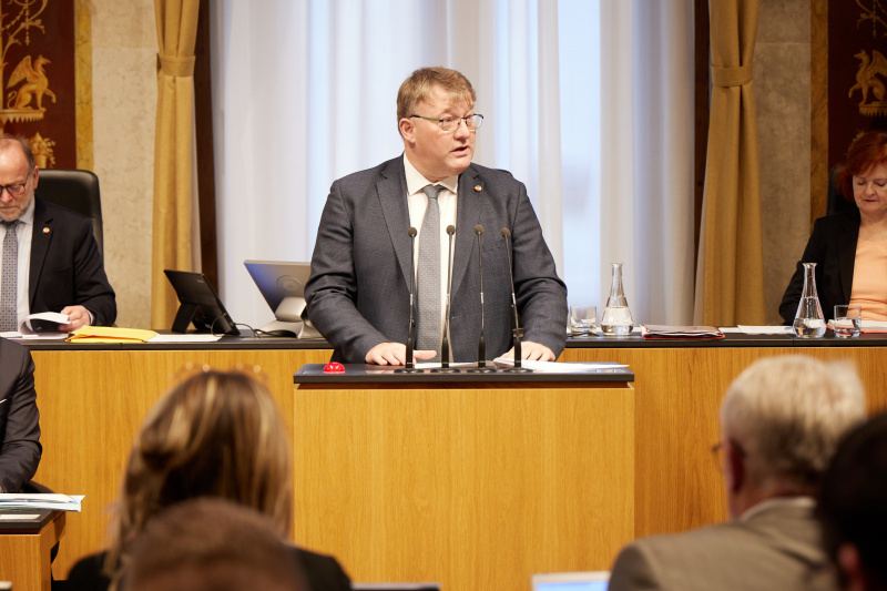 Am Rednerpult Bundesrat Markus Steinmaurer (FPÖ)
