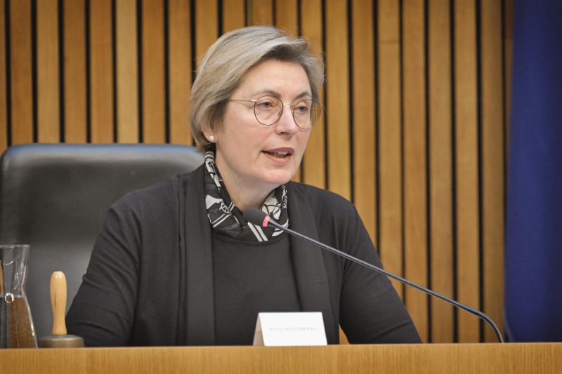 Vorstitzende Nationalratsabgeordnete Michaela Steinacker (ÖVP)