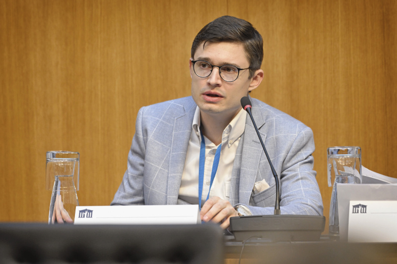 Vertreter des Volksbegehrens Marcus Hohenecker