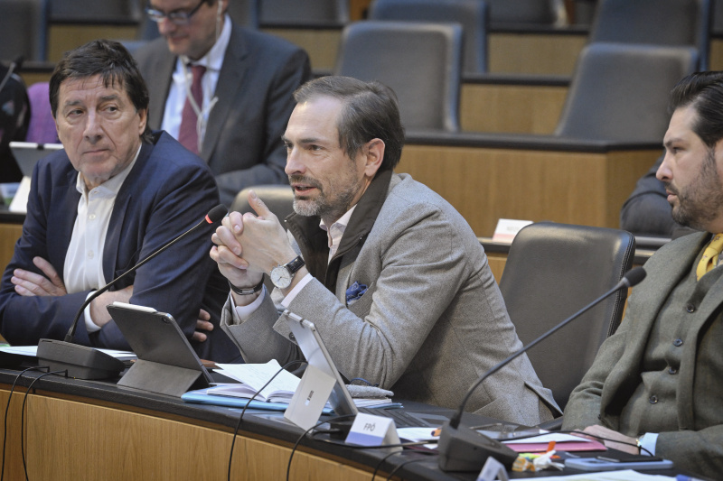 Nationalratsabgeordneter Christian Ragger (FPÖ) am Wort