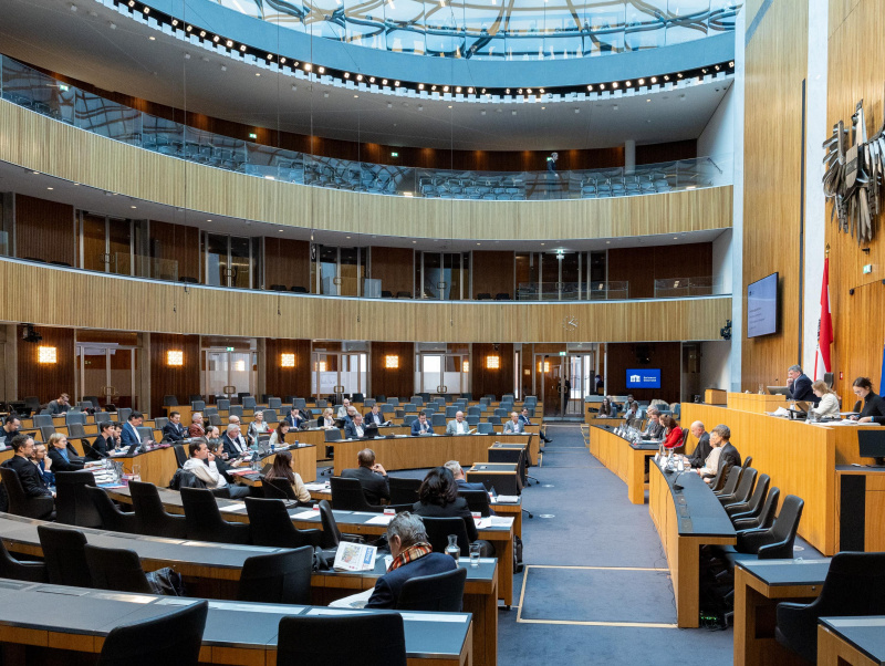 Blick Richtung Ausschussteilnehmer:innen