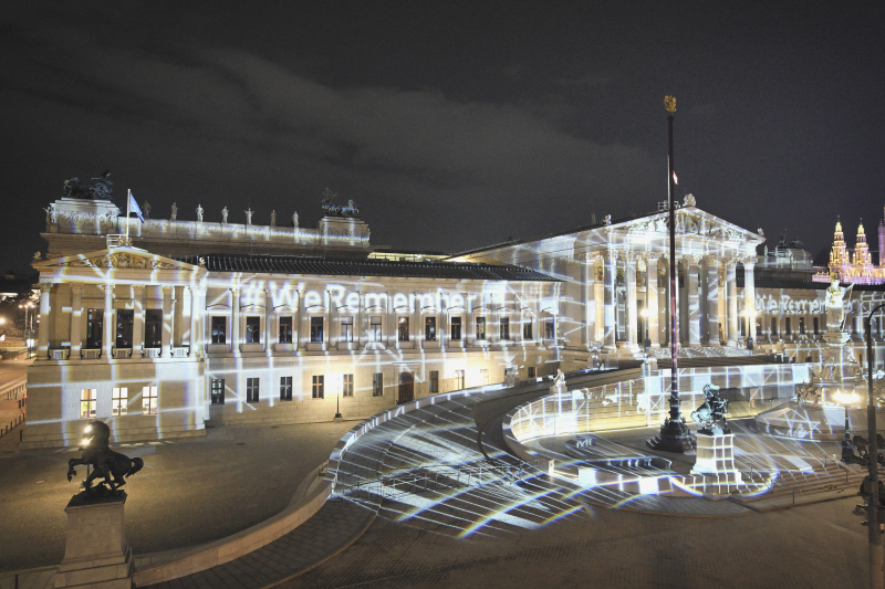 Das Parlament im Licht der Menschenrechte - #WeRemember