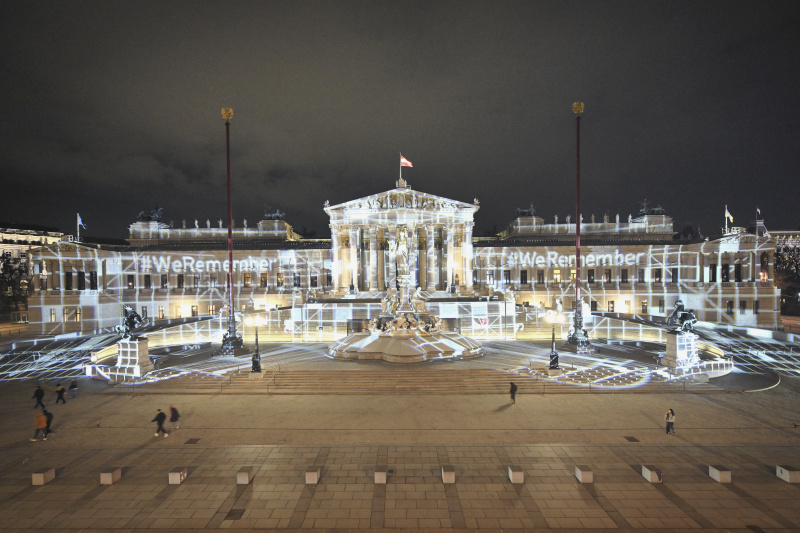 Das Parlament im Licht der Menschenrechte - #WeRemember