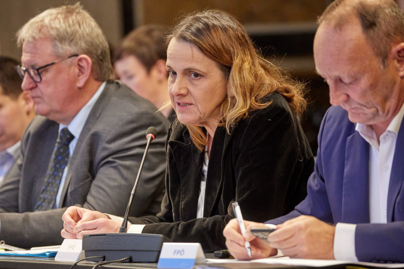 Nationalratsabgeordnete Dagmar Belakowitsch (FPÖ) am Wort