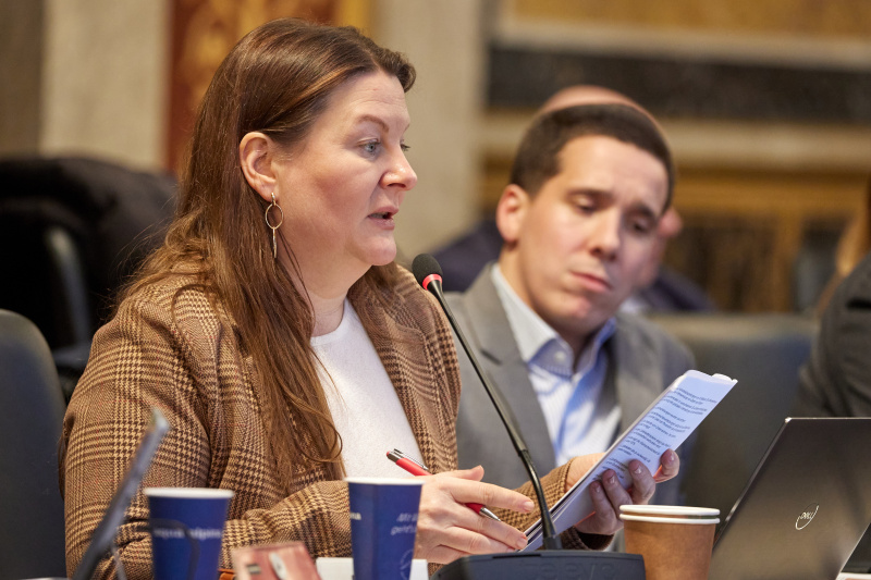 Nationalratsabgeordnete Karin Doppelbauer (NEOS) am Wort