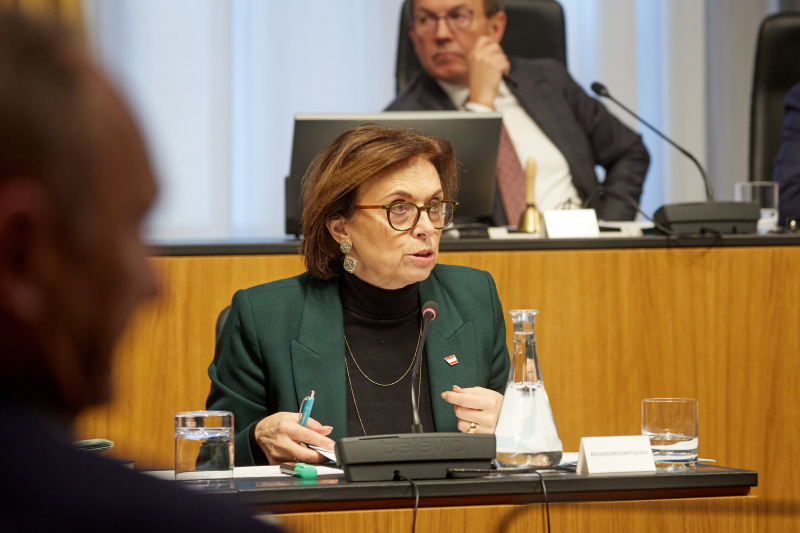 Staatssekretärin Susanne Kraus-Winkler (ÖVP) am Wort