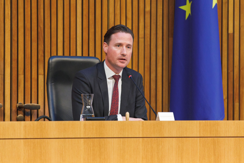 Vorsitzführung Nationalratsabgeordneter Volker Reifenberger (FPÖ)