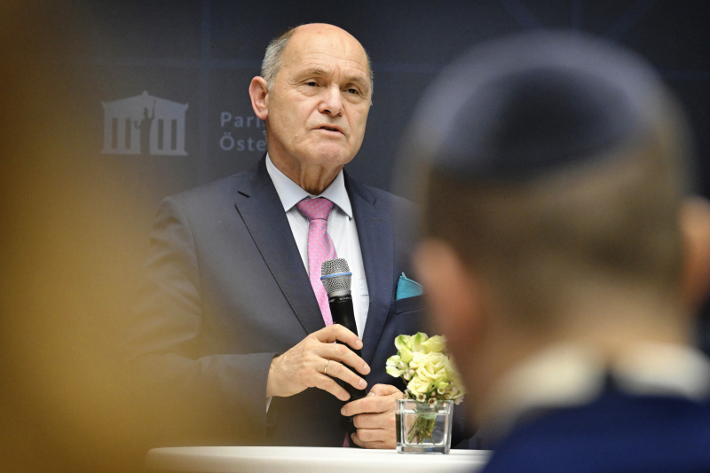 Begrüßung. Nationalratspräsident Wolfgang Sobotka (ÖVP)