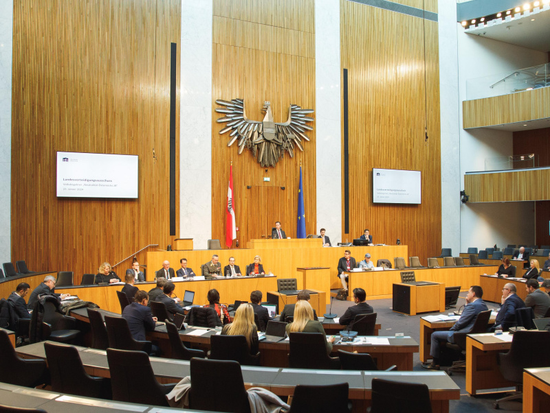 Blick ins Plenum