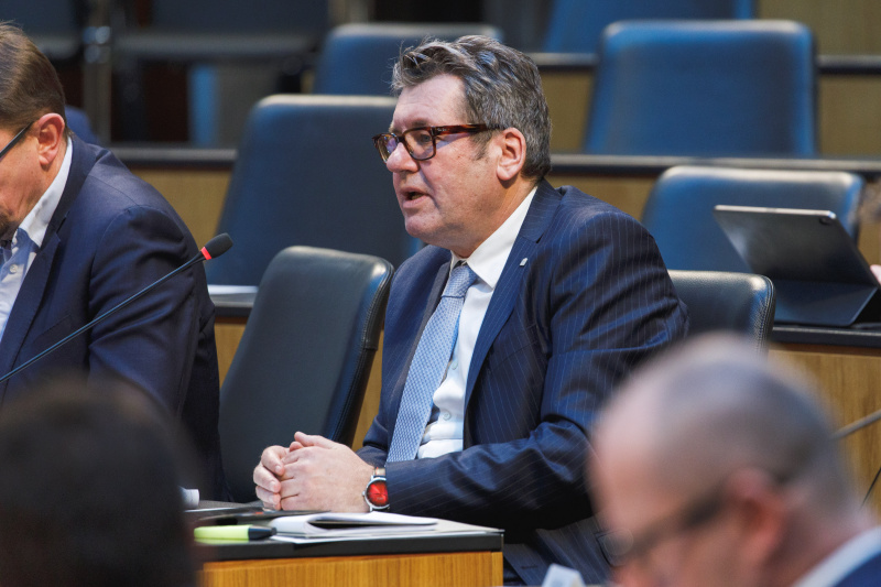 Am Wort: Nationalratsabgeordneter Robert Laimer (SPÖ).