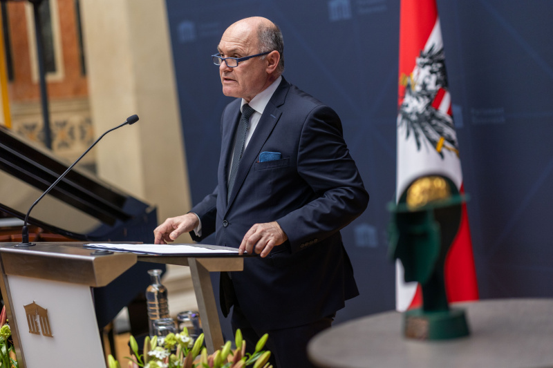 Dankesworte von Nationalratspräsident Wolfgang Sobotka (ÖVP)
