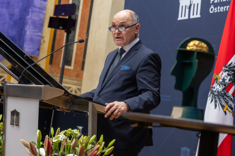 Dankesworte von Nationalratspräsident Wolfgang Sobotka (ÖVP)