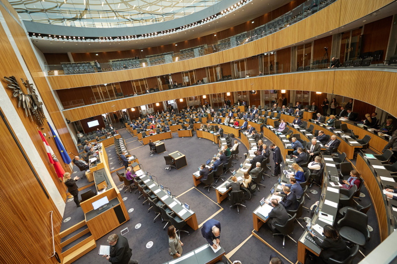 Am Rednerpult Klubobmann Herbert Kickl (FPÖ)