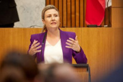 Rede von Integrationsministerin Susanne Raab (ÖVP)
