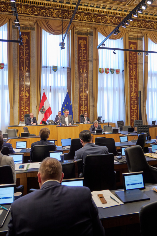 Am Rednerpult Bundesrat Michael Wanner (SPÖ)