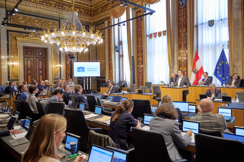 Am Rednerpult Bundesrat Michael Wanner (SPÖ)