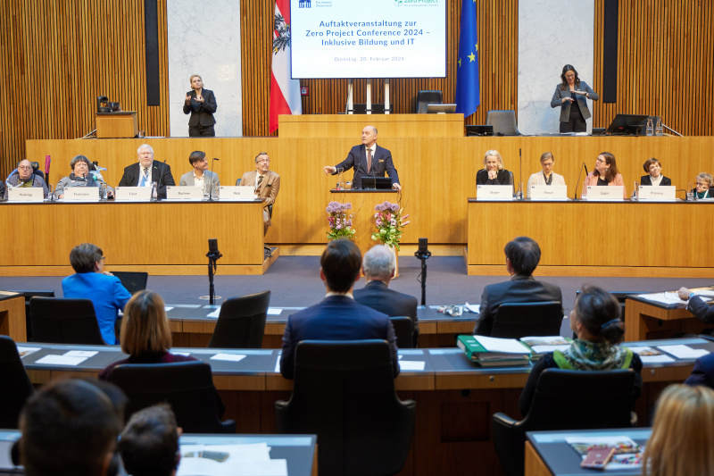 Eröffnungsworte Nationalratspräsident Wolfgang Sobotka (ÖVP)