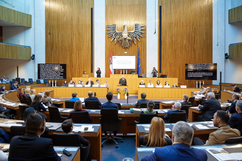 Grußworte Gründer Essl Foundation und Zero Project Martin Essl