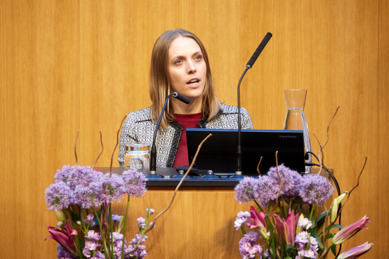 Innovation Nr. 3: Johannes Kepler Universität Linz, Österreich: "Inklusives Ausbildungsprogramm für Medizin-Studierende" präsentiert von Nationalratsabgeordnete Kira Grünberg (ÖVP)